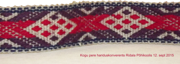 Kogu pere hariduskonverents Ridala Põhikoolis 12. sept 2015