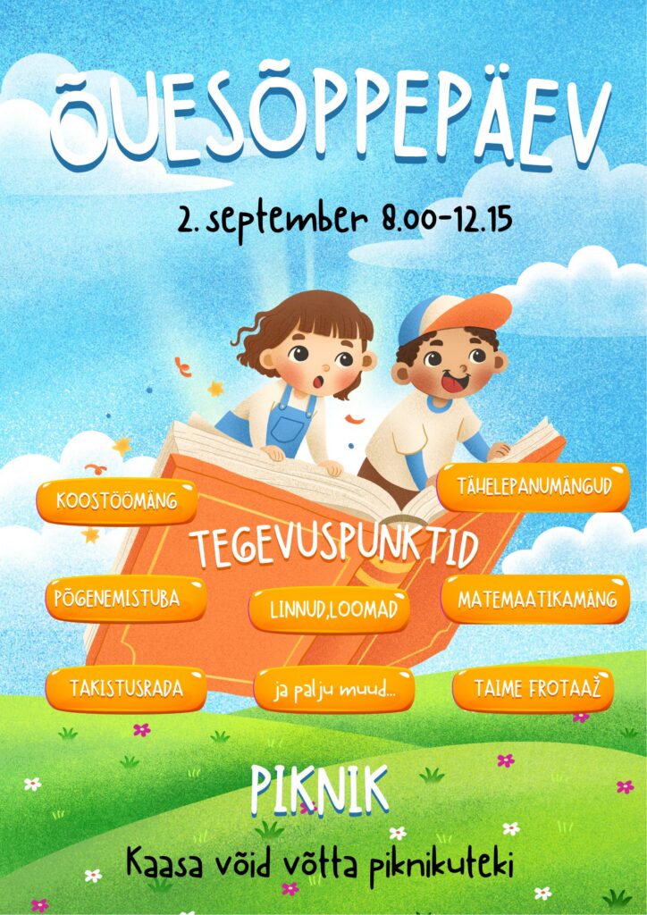 Õuesõppepäev 2. septembril